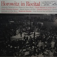 RCA Victor : Horowitz - In Recital